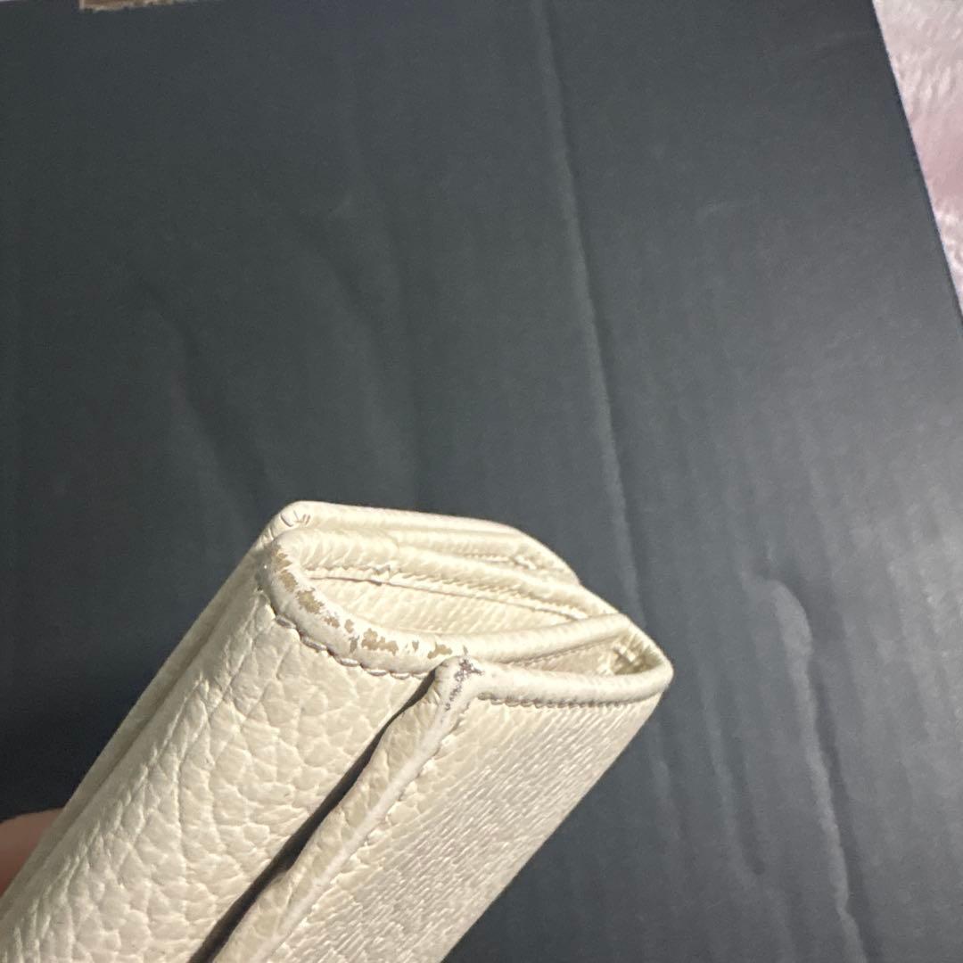 GUCCI ベージュ 三つ折り財布