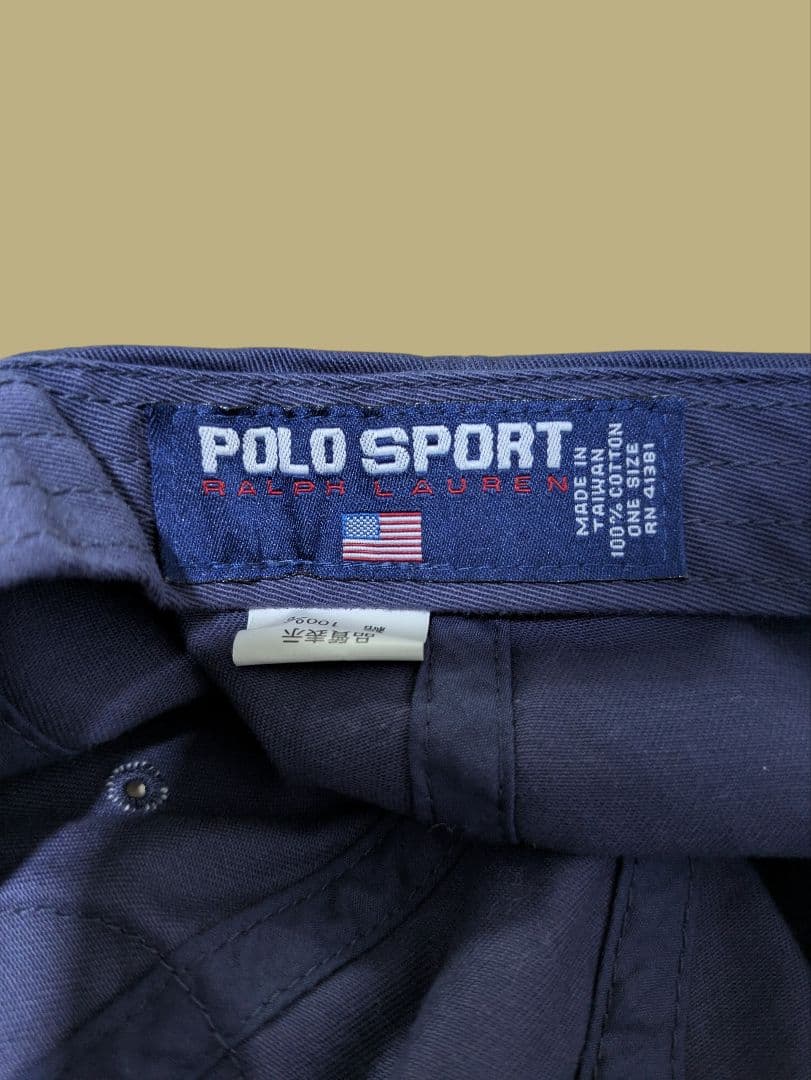 polo sports man cap　ポロスポーツ　キャップ
