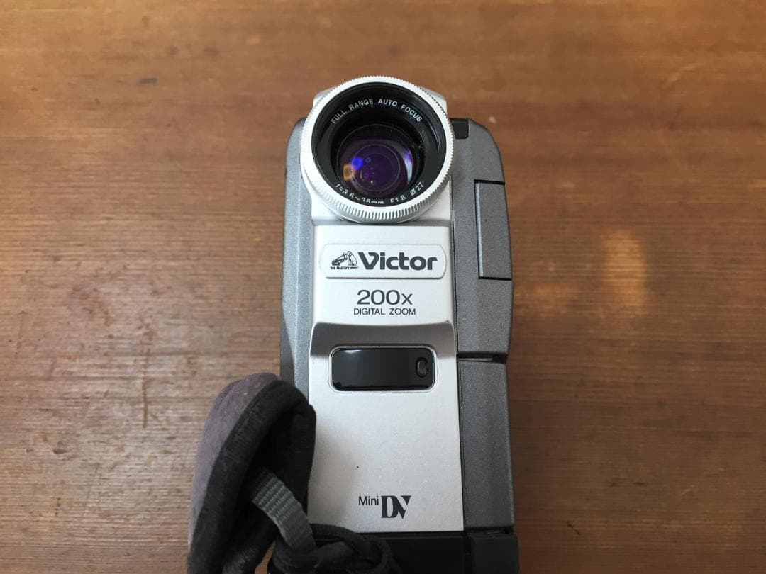 良品 撮影再生ダビングOK　VICTOR　GR-DVX6　付属品有　液晶綺麗