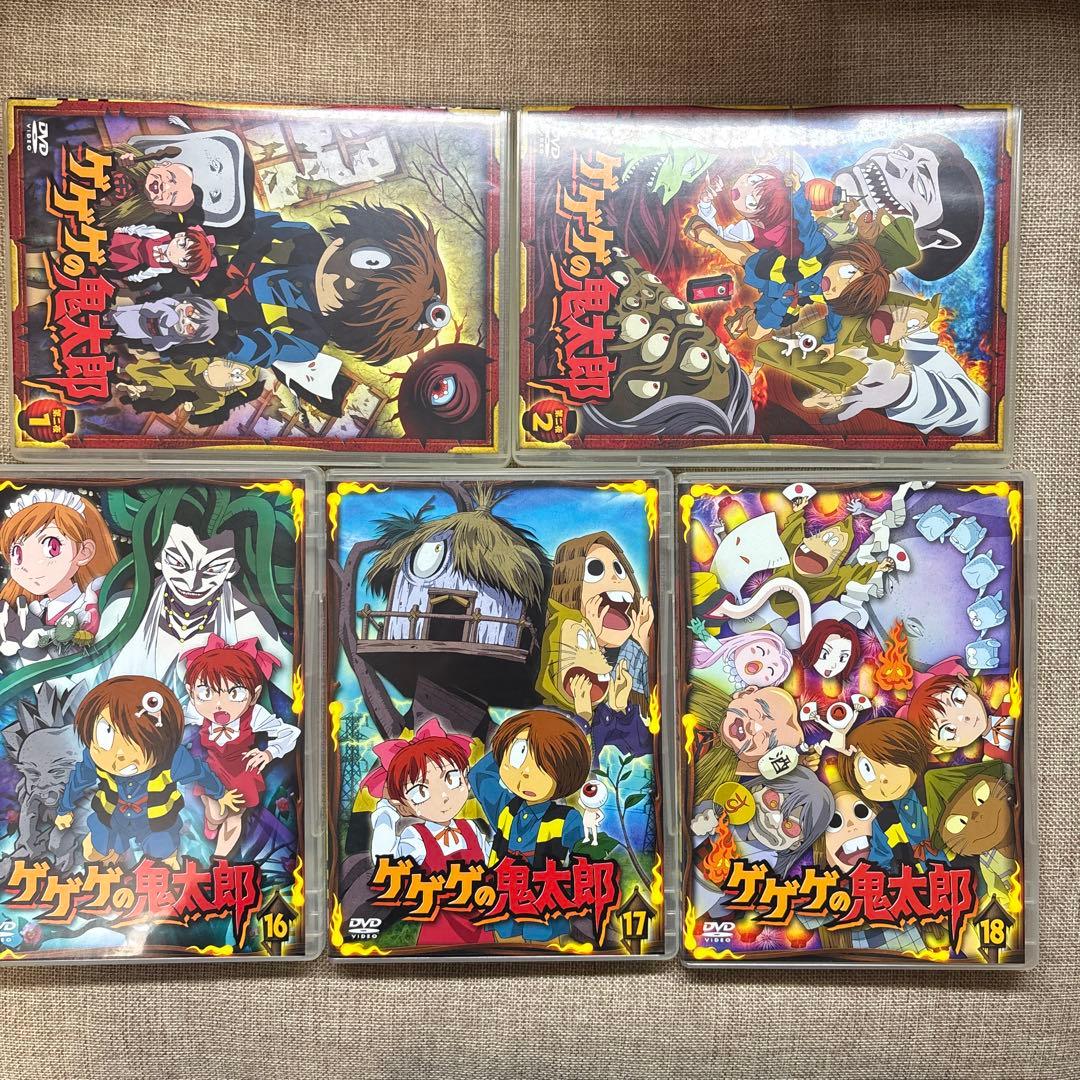 ゲゲゲの鬼太郎　5期　セル盤DVD35巻全巻セット