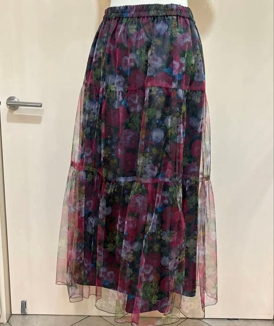 新品タグ付き　エムズグレイシー（M'S GRACY）ロングスカート　サイズ40