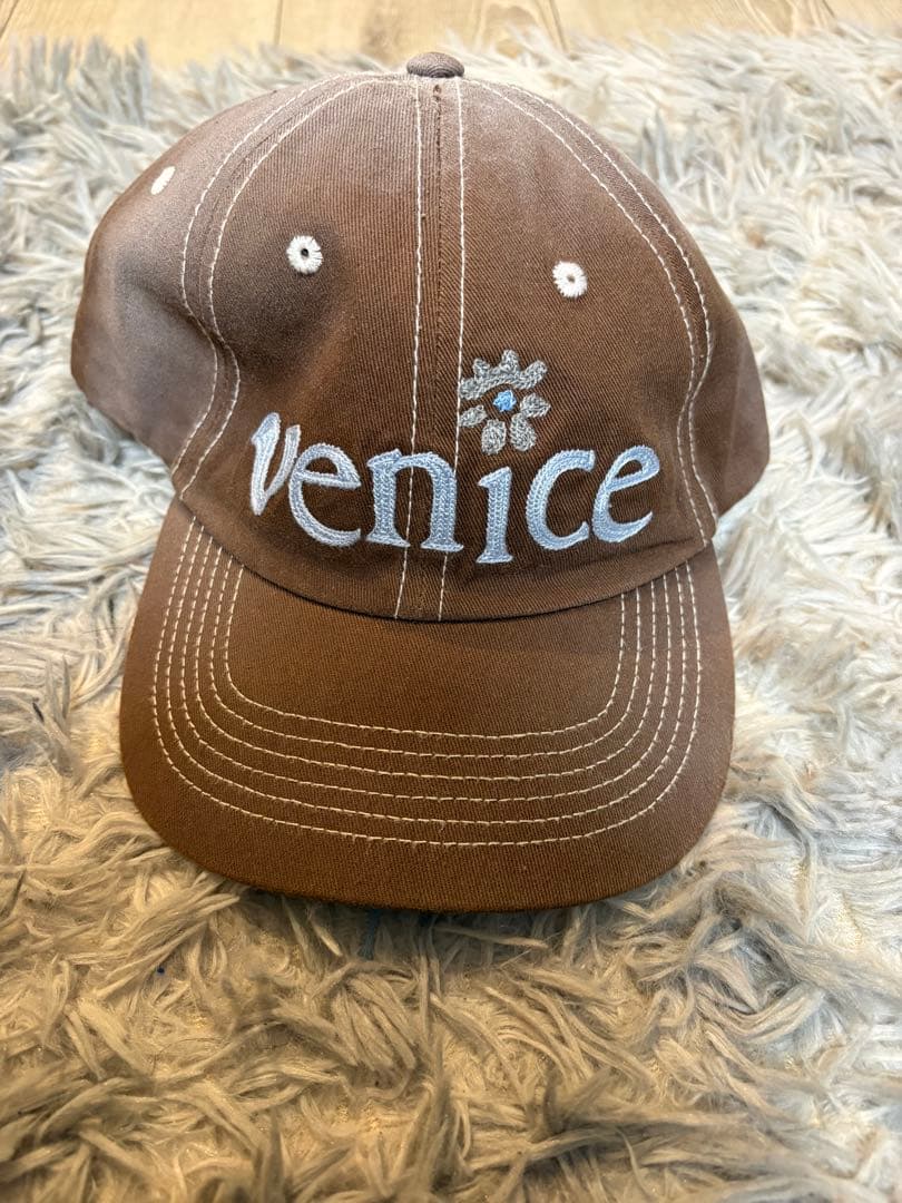 erl 25AW ERL VENICE CAP ベニス キャップ 帽子 ブラウン