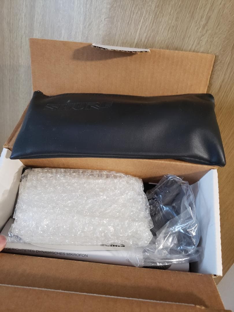 q*b様 SHURE SM58 ダイナミックマイク + ケーブル