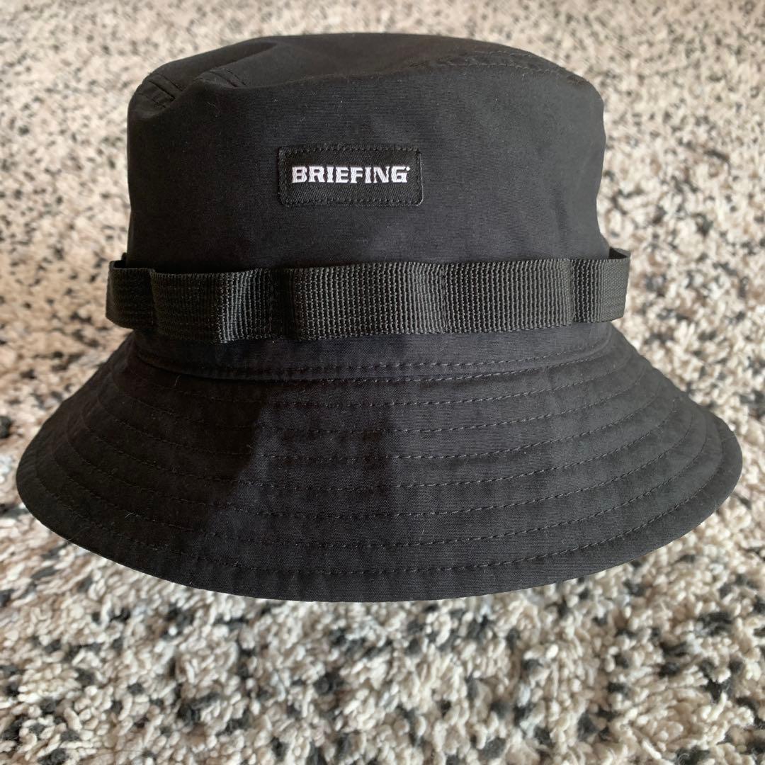 BRIEFINGハット　ブラック　FREE
