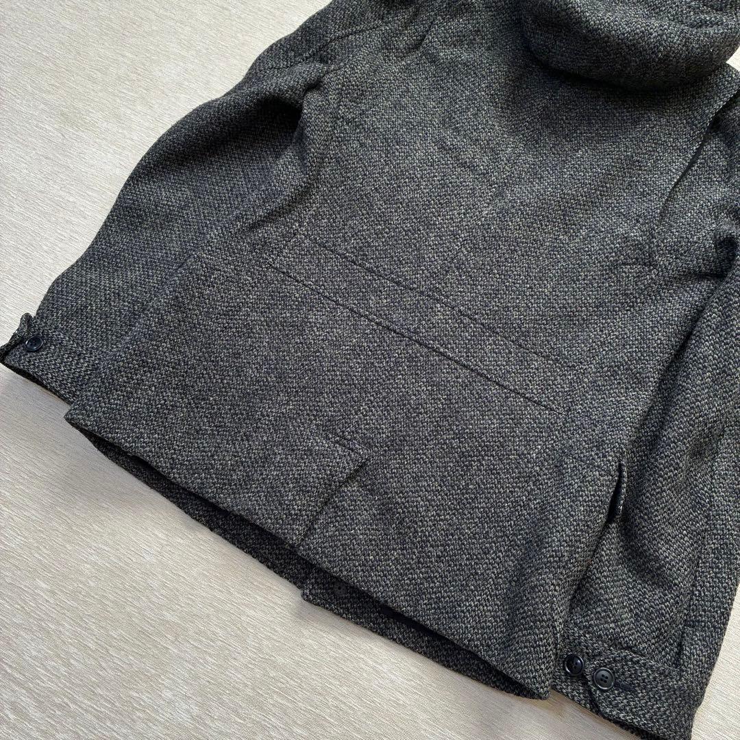 CABANE de ZUCCA ハリスツイード　フードジャケット　ブルゾン　希少
