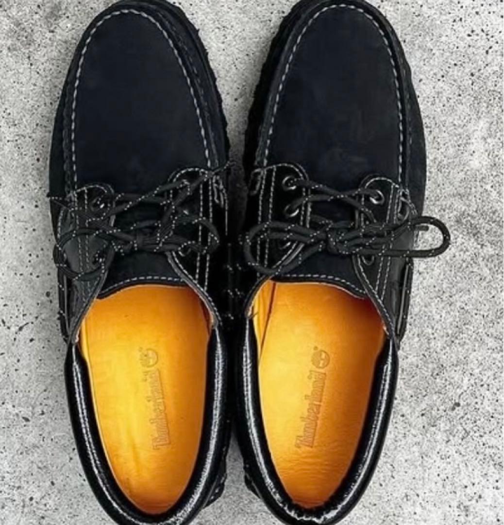 27.5 ティンバーランド 3eye クラシックラグ 黒 timberland