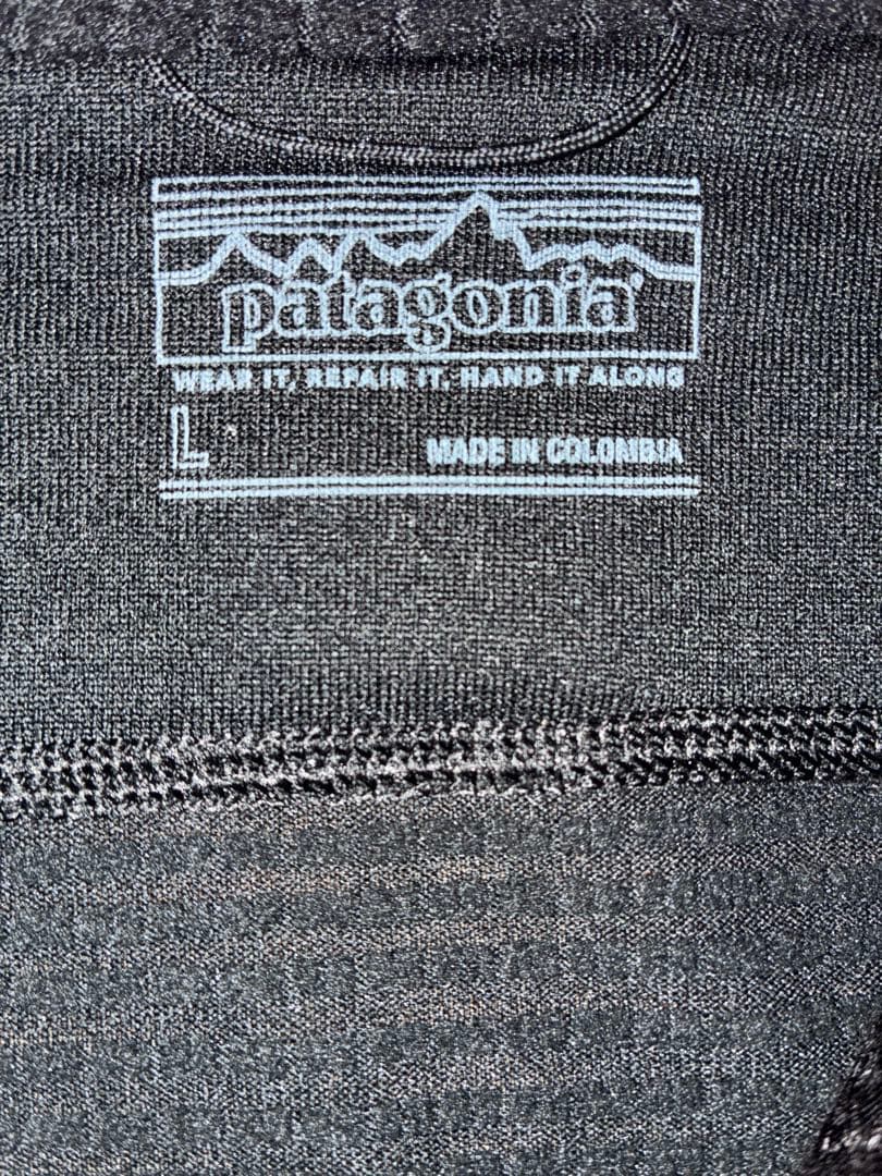 patagonia（パタゴニア）R1 ベスト Lサイズ　ブラック　SP26