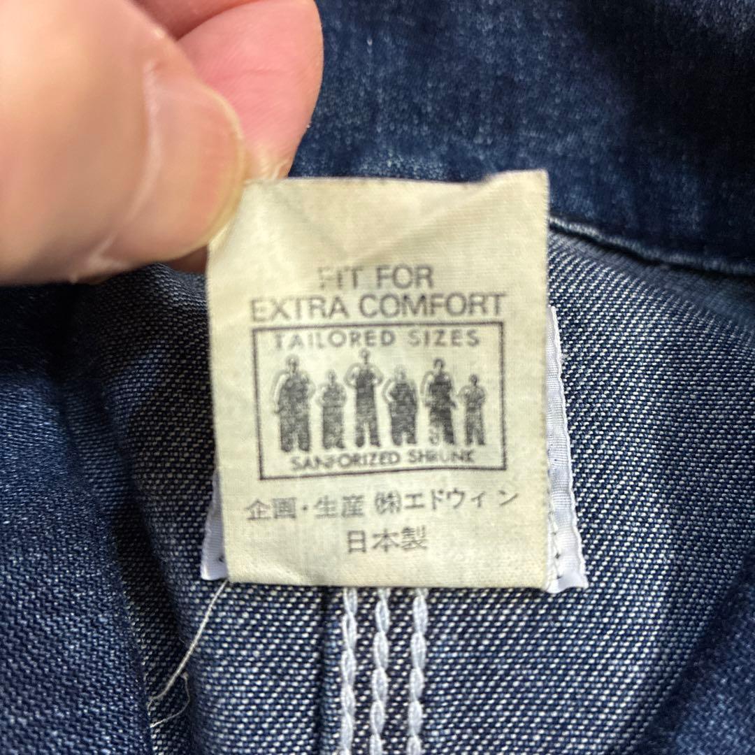 vintage 90s 復刻 Lee 91-j カバーオール L 濃紺