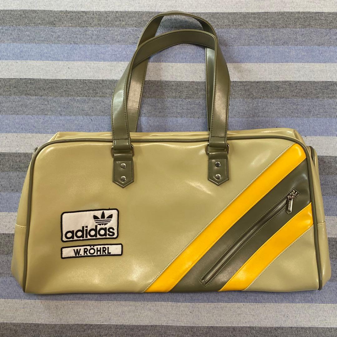 稀少 adidas W. RÖHRL 2005LIMITEDモデルボストンバッグ