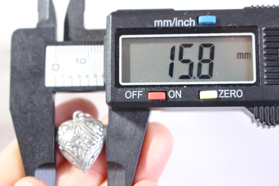 40s　スウィートハートジュエリー　WW2　シルバー ロゼット　装飾花　勿忘草