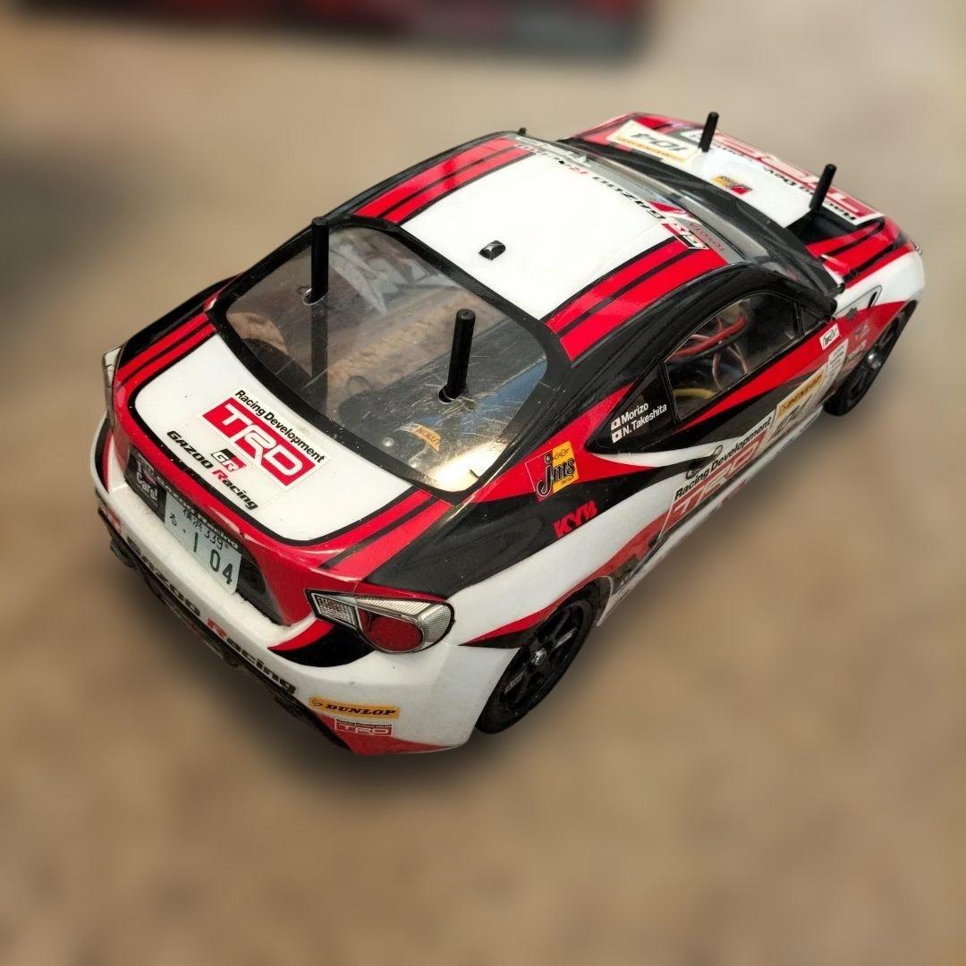 ら*す様 【ジャンク】タミヤ ラジコン TT-02 シャーシ TRD 86