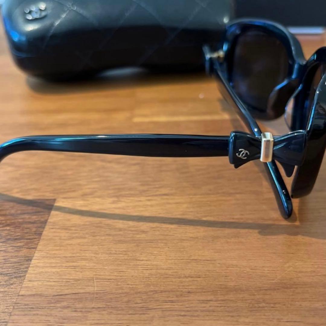 【箱付き】CHANEL シャネル　5171-A リボン　ココマーク　サングラス