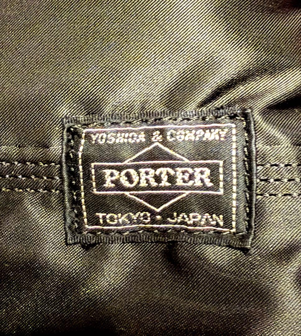 PORTER ドラムバッグ (L) ブラック
