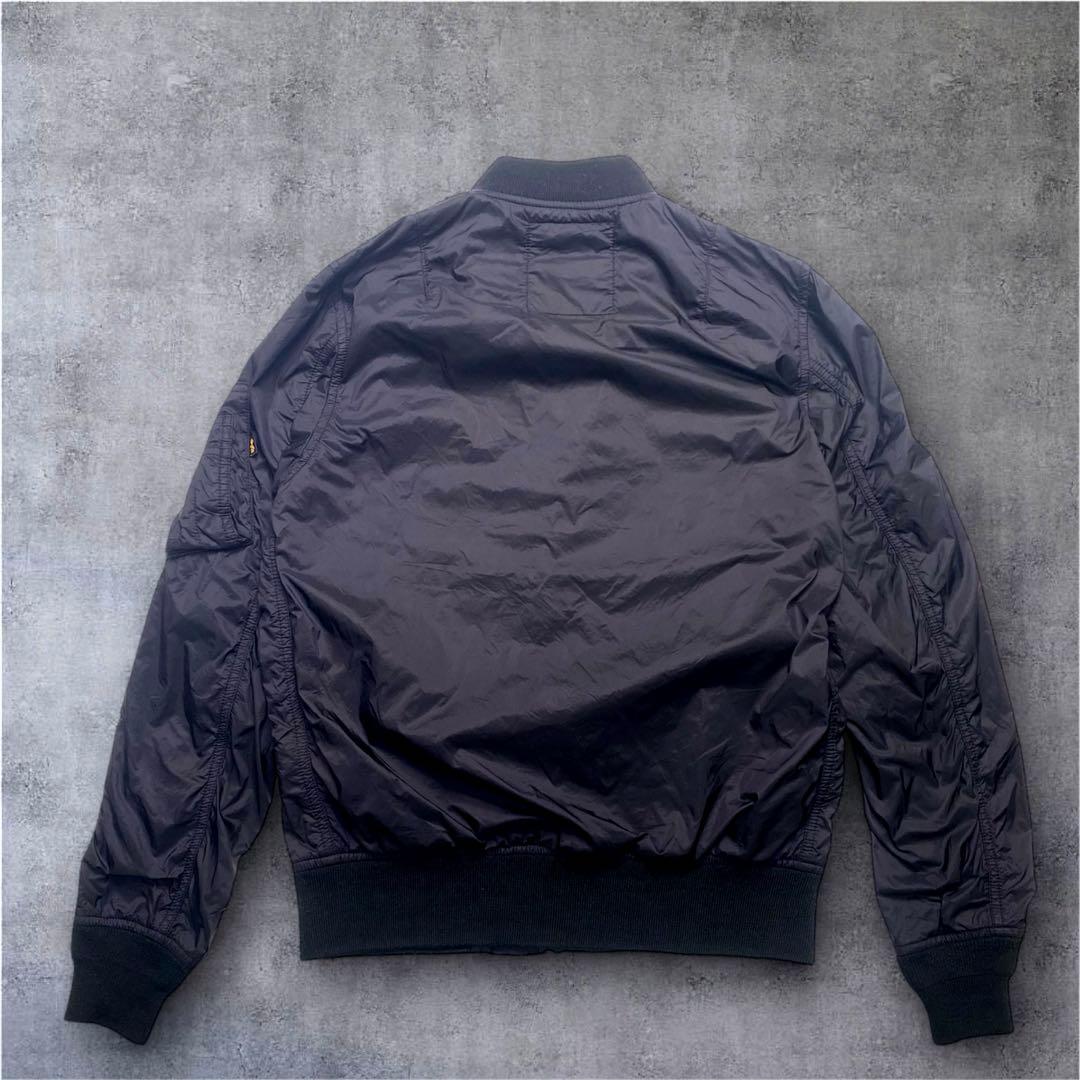 ALUPHA INDSTRIES MA-1 フライトジャケット ブルゾン M