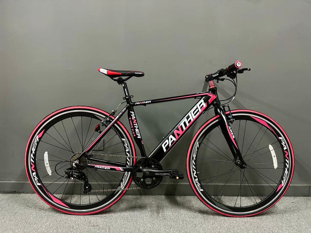 新品・未使用 PANTHER クロスバイク 700C シマノ変速 スポーツ自転車