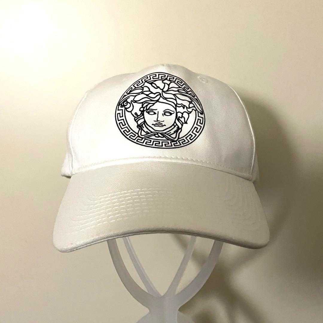 VERSACE キャップ　ホワイト