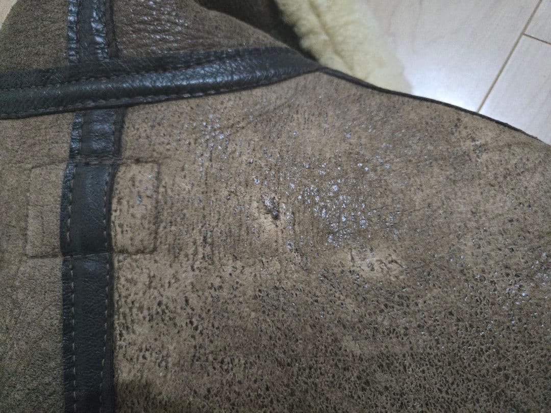 schott B-3【38】 米国製◇ムートン 革ジャン