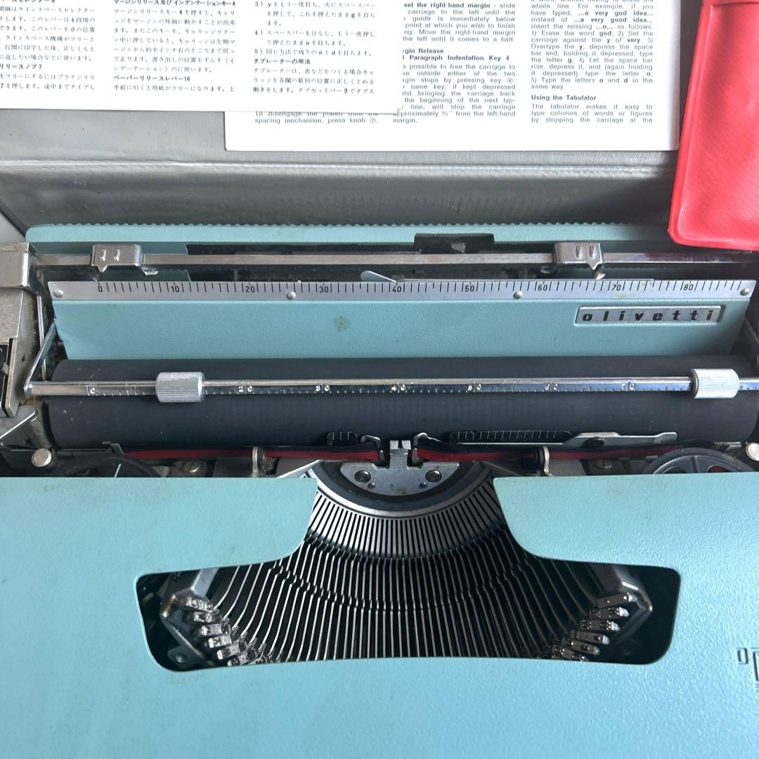 【希少・レトロ】Olivetti Lettera 32 タイプライター ジャンク