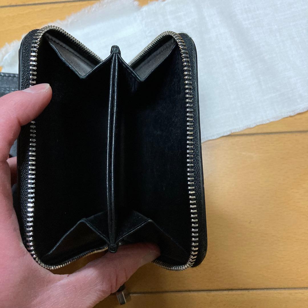 CHRISTIAN DIOR チェック柄 二つ折り財布