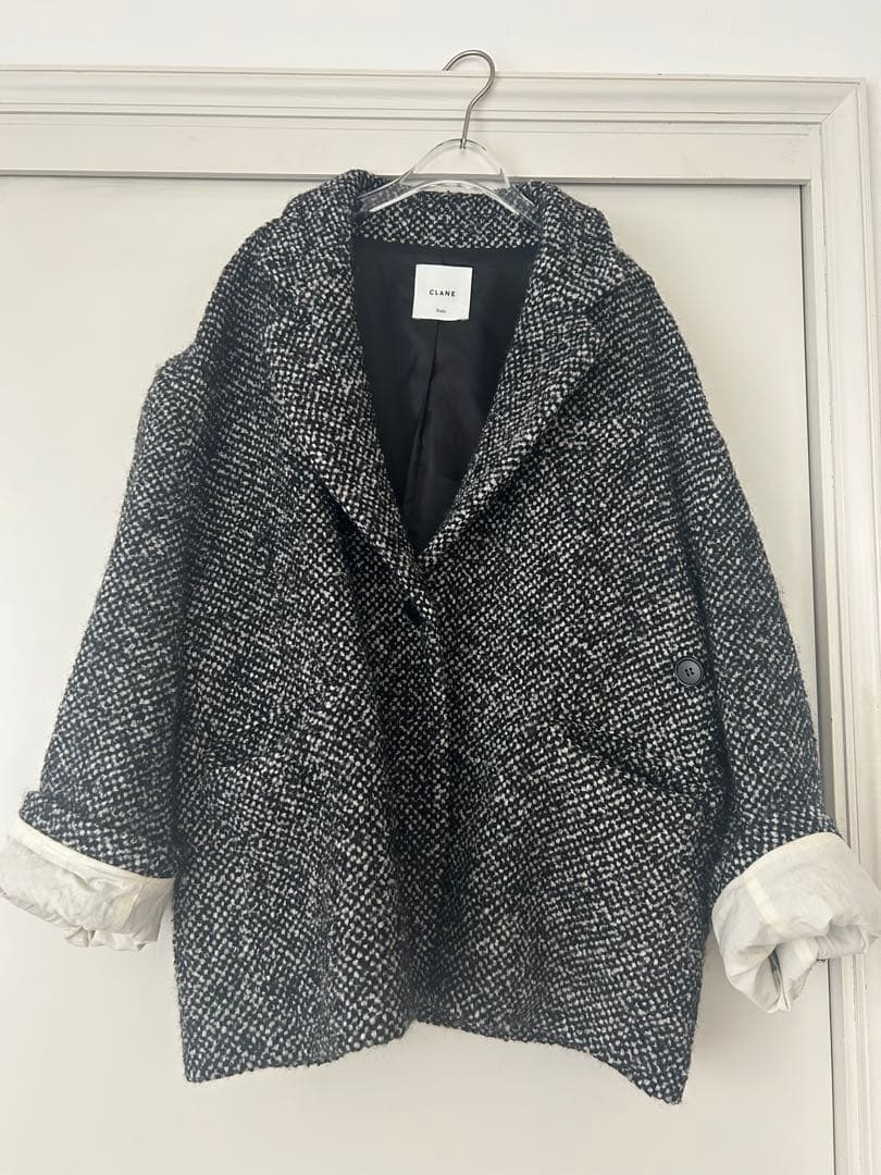 SuzuHirose×CLANE MIX COLOR OVER COAT