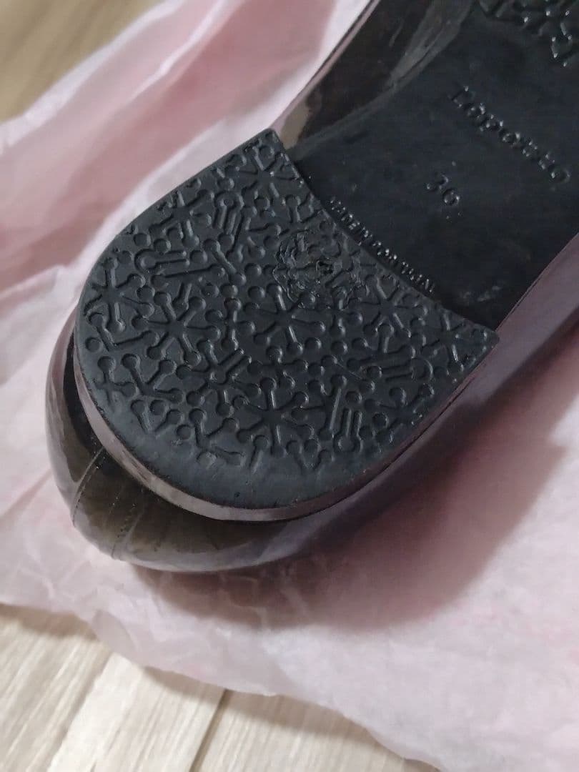 Repetto ブラック フラット　レインシューズ