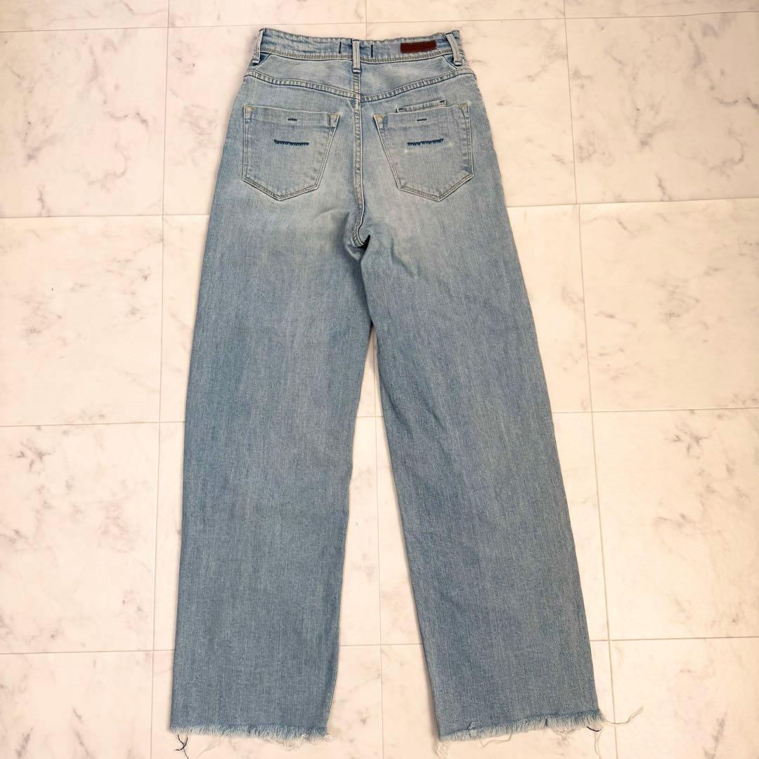 美品　完売品　23SS ヤヌーク　イエナ別注　LILITH カットオフデニム