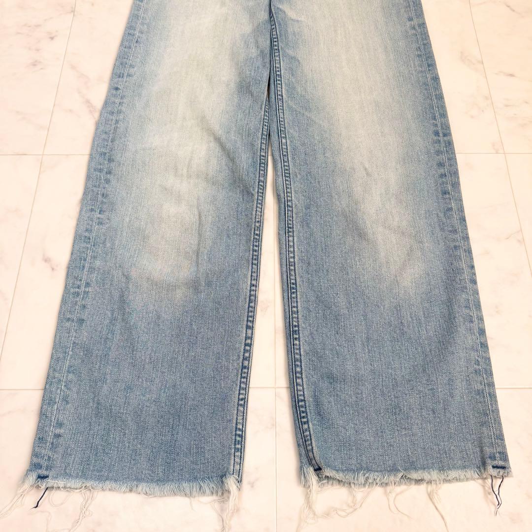 美品　完売品　23SS ヤヌーク　イエナ別注　LILITH カットオフデニム