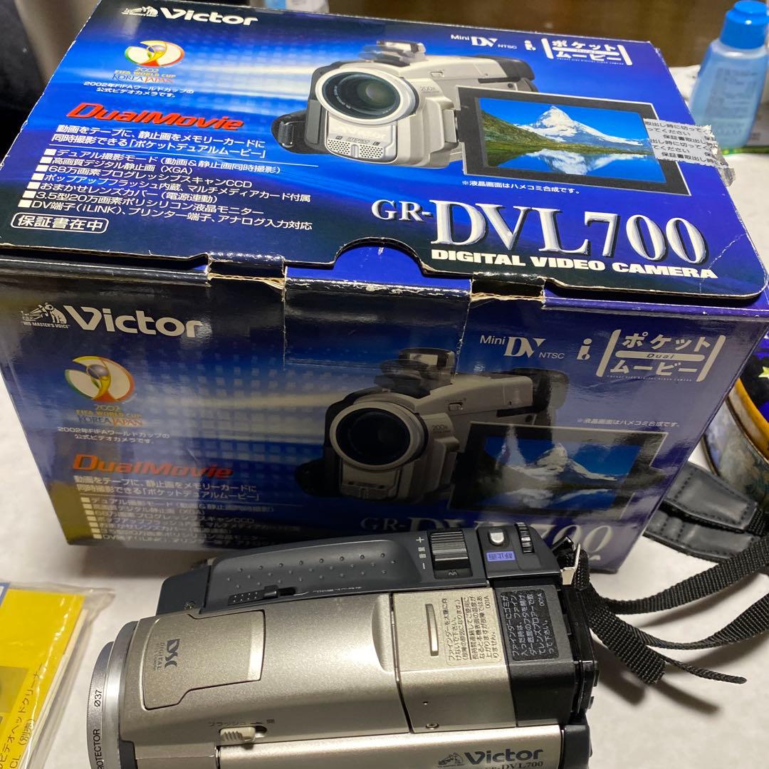 動作品　Victor miniDV ビデオカメラ　GR-DLV700 ⑤