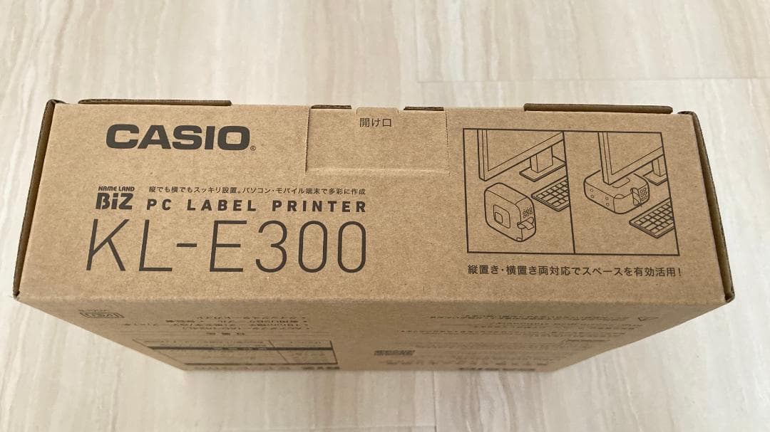 【新品・未開封】CASIO KL-E300 ネームランドBIZ ラベルプリンタ