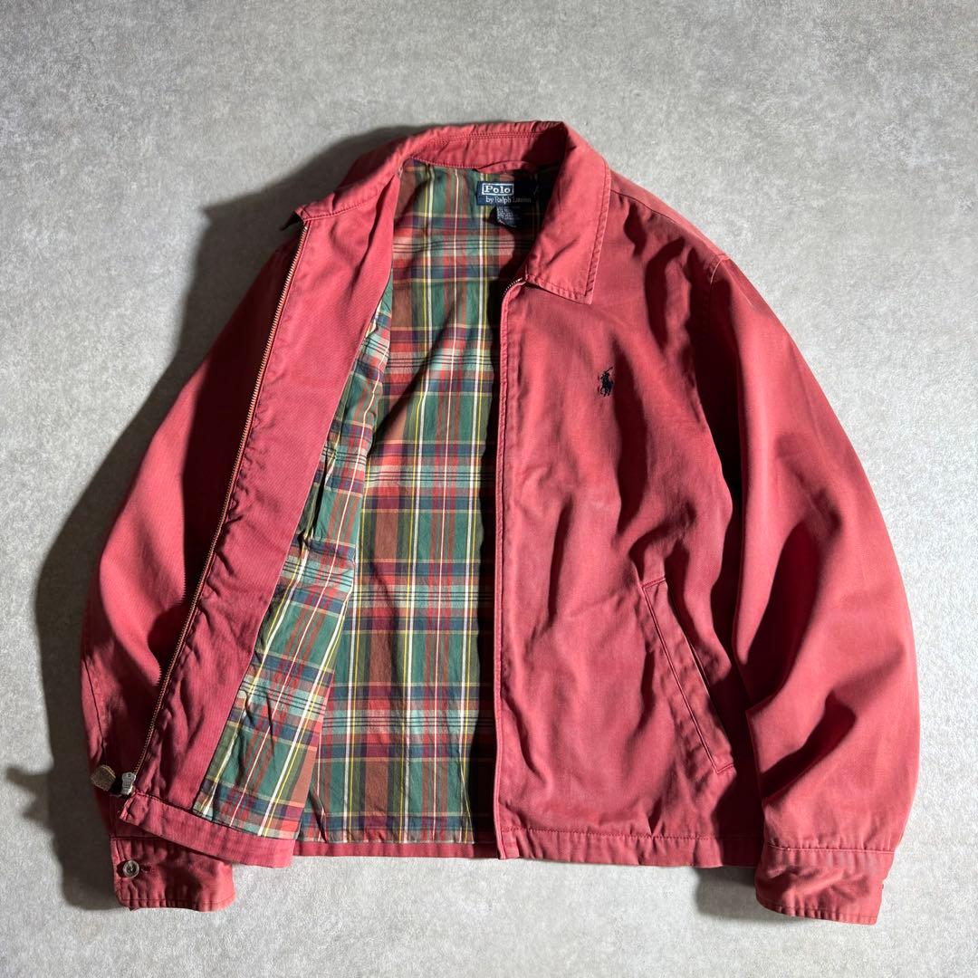 ジャケット・アウター 90s Polo by Ralph Lauren swingtop salmon