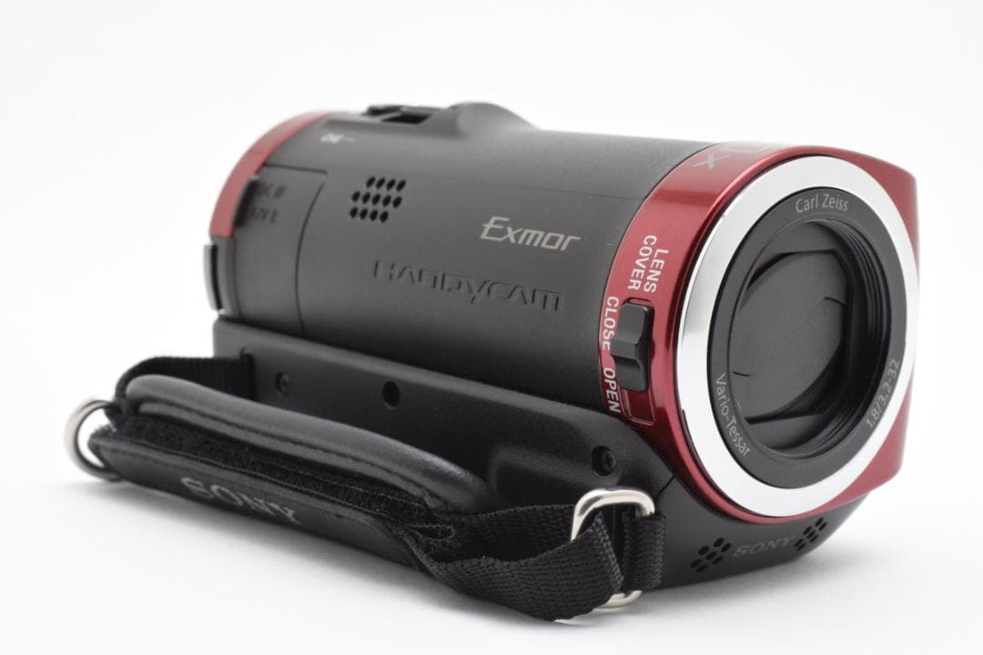 【美品】SONY Handycam HDR-CX120 レッド　動作確認済