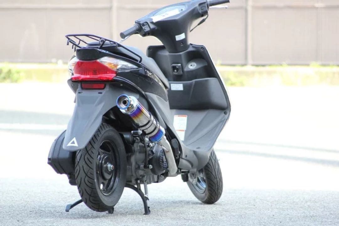 専用HMS アドレスV125S CF4MA O2対応SSB ブルーマフラー