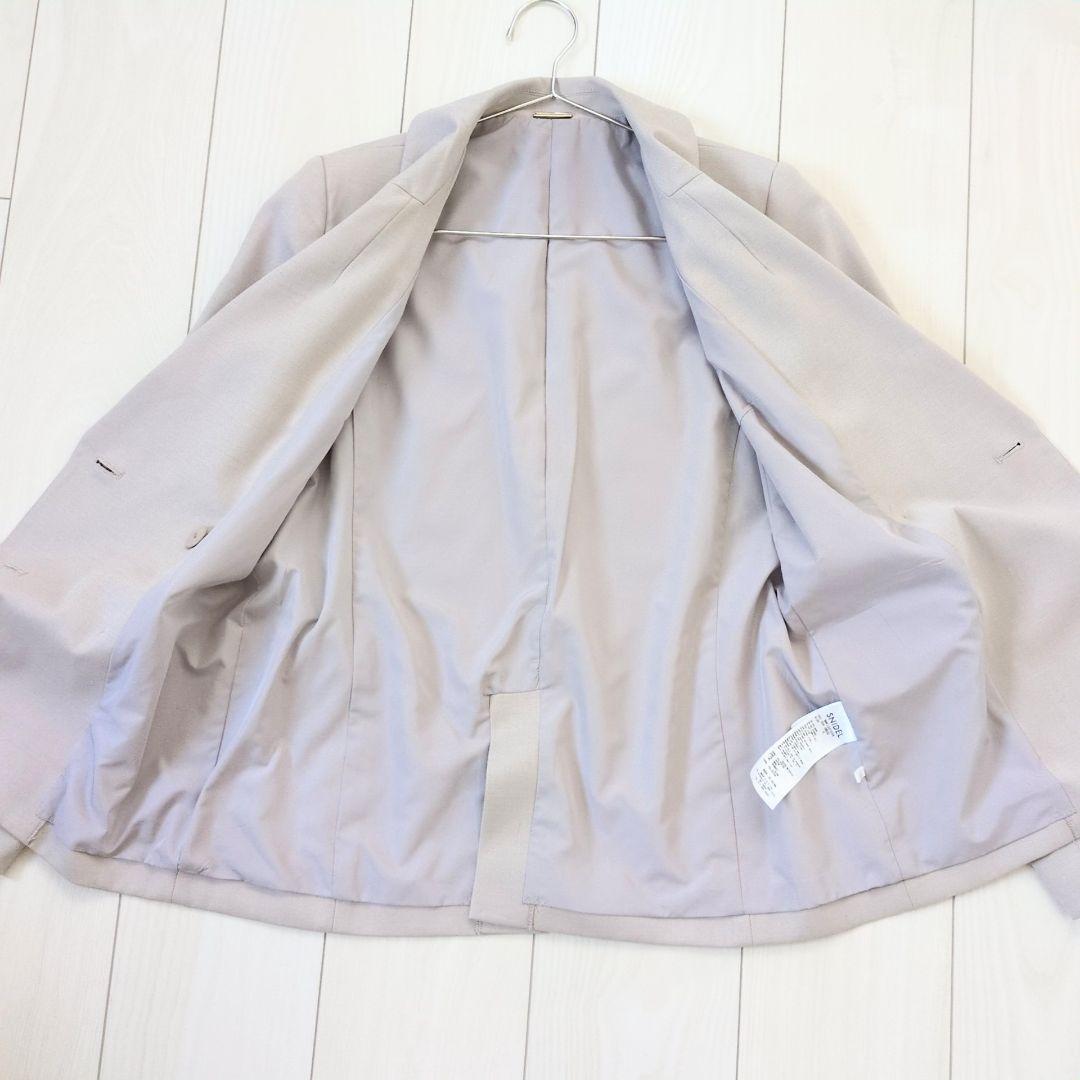 《美品》SNIDEL　スタンダード　ジャケット　金ボタン　ダブル　ライトベージュ