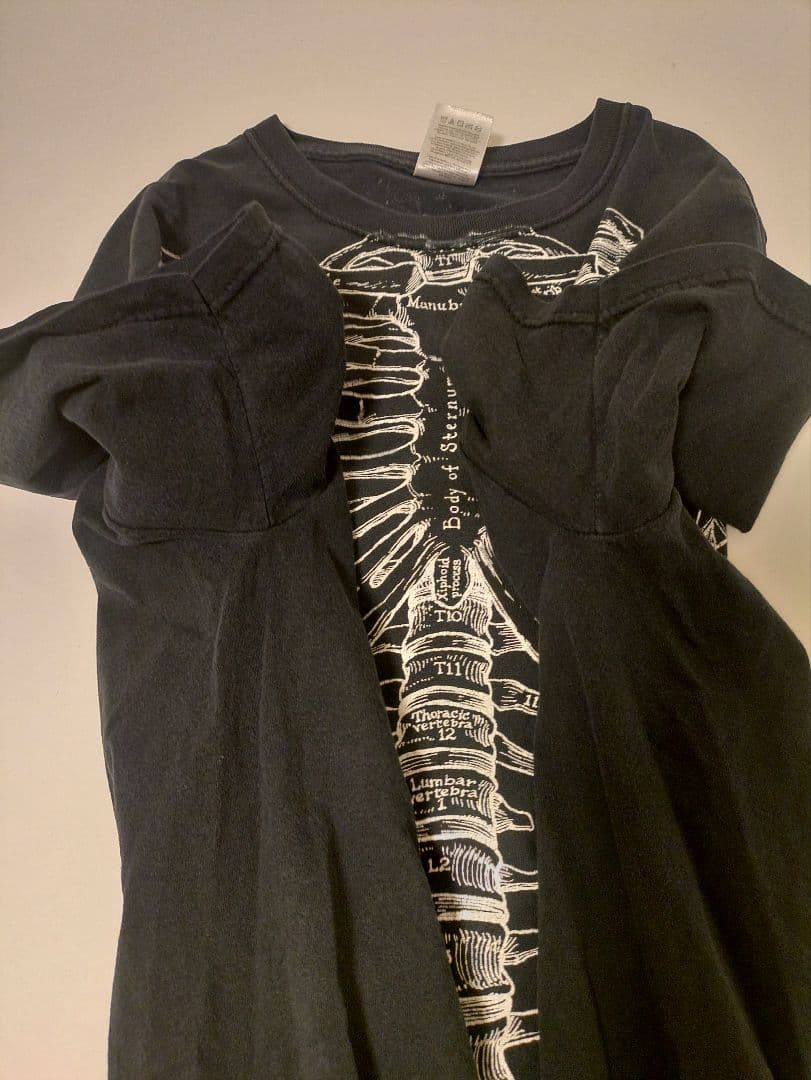 Leslie Arwin Skeleton tシャツ L