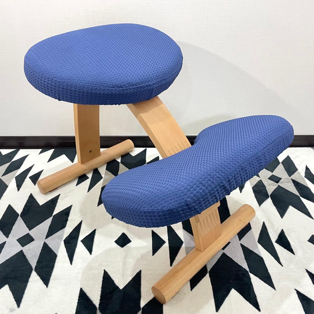 バランスラボ バランスチェア バランスイージー ライトグリーン 中古美品