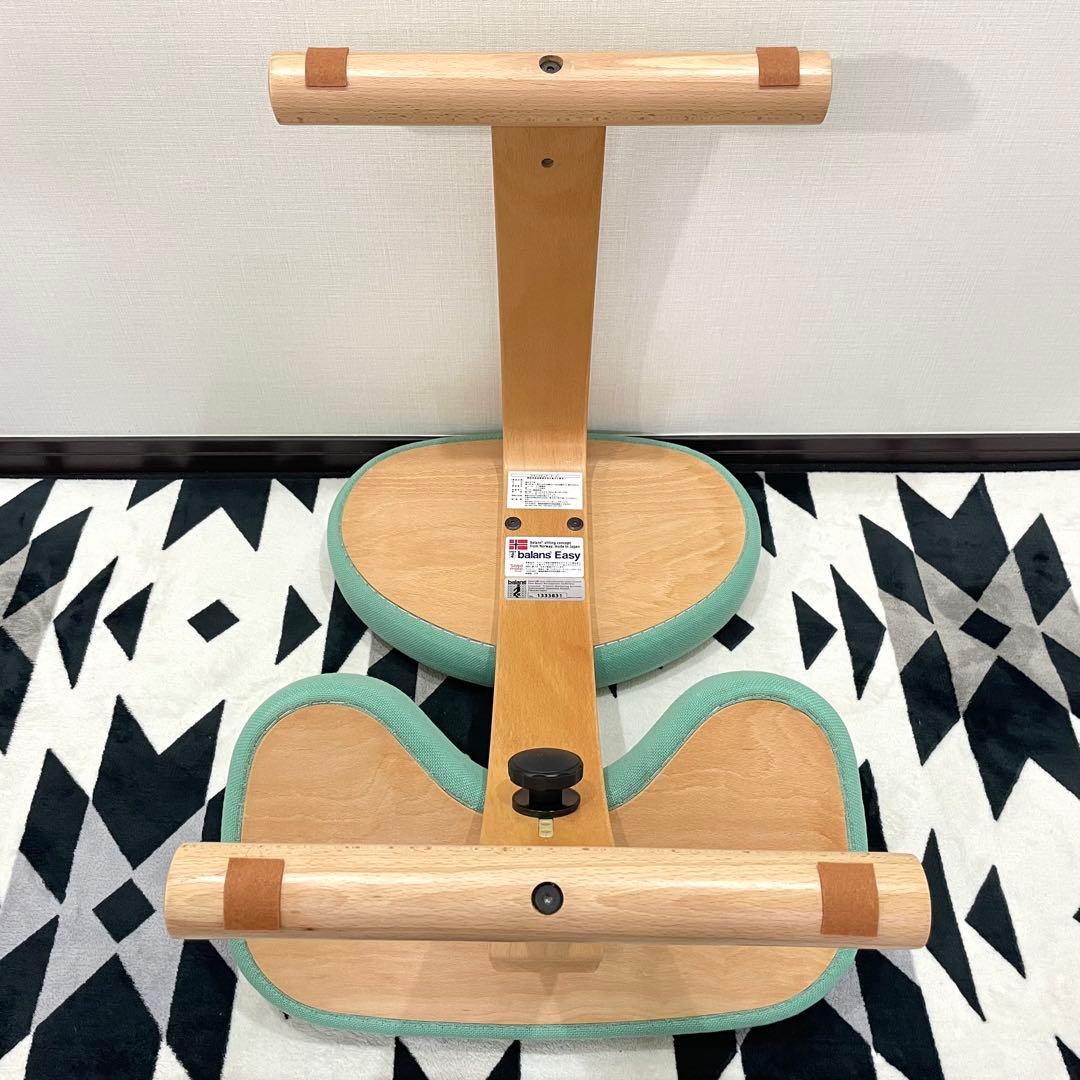 バランスラボ バランスチェア バランスイージー ライトグリーン 中古美品