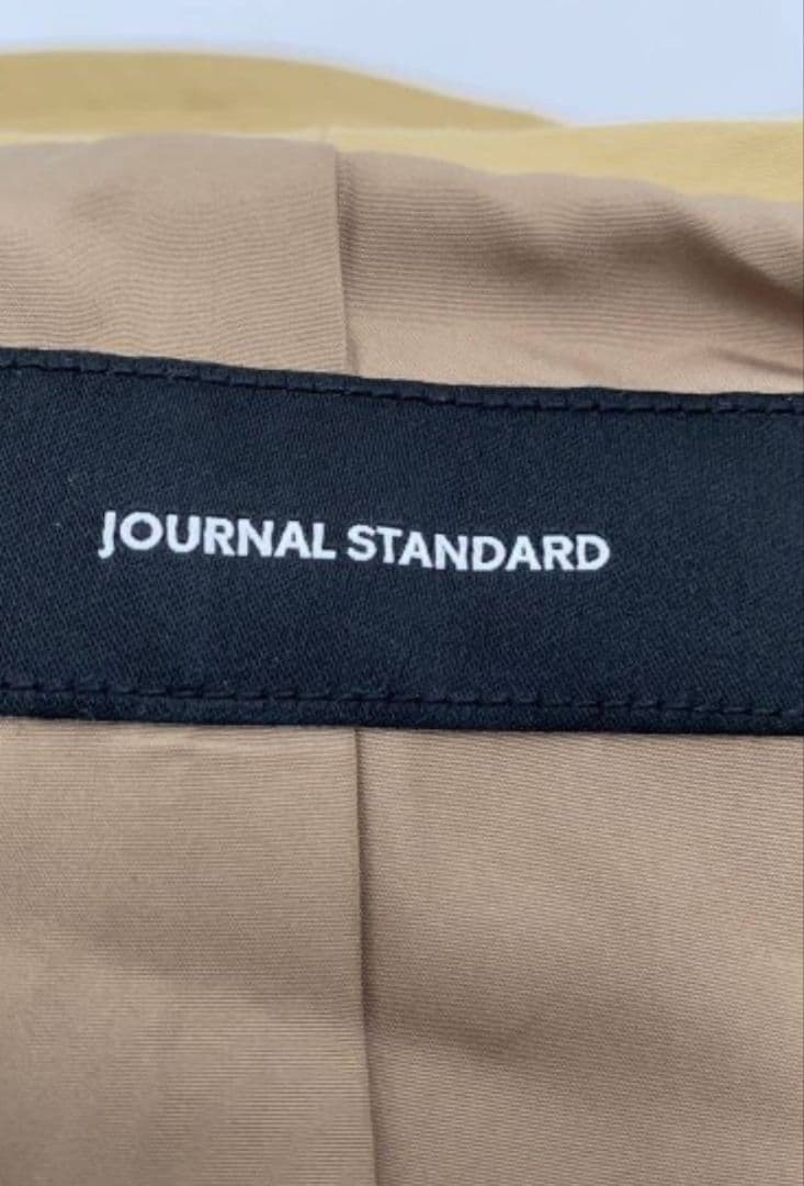 【完売品】JOURNAL STANDARD グログランフードコート ベージュ38