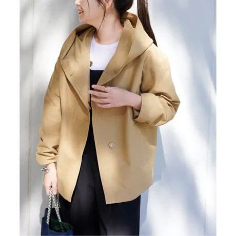 【完売品】JOURNAL STANDARD グログランフードコート ベージュ38