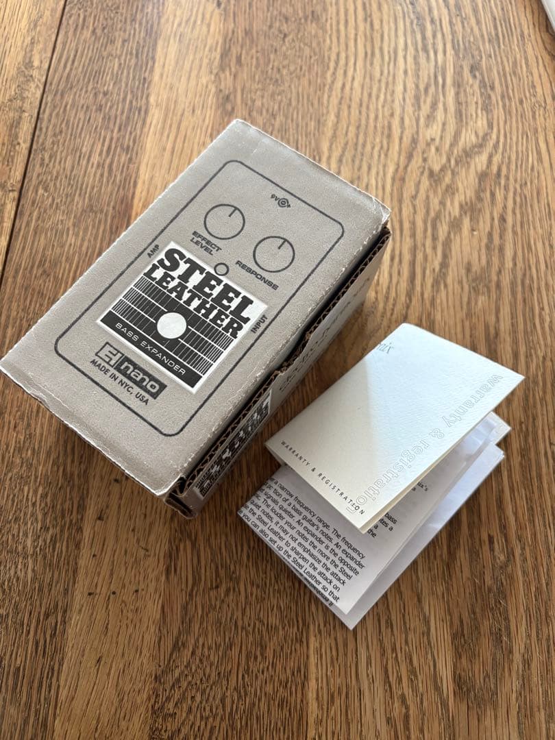 Electro-Harmonix Steel Leather ベースエフェクター