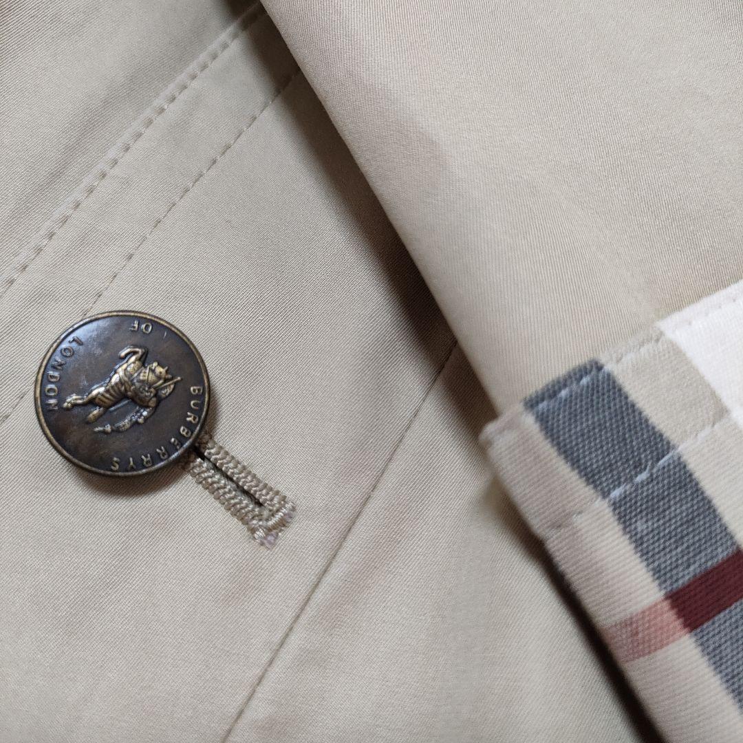 美品❢バーバリーロンドン　トレンチコート　ノバチェック　BURBERRY