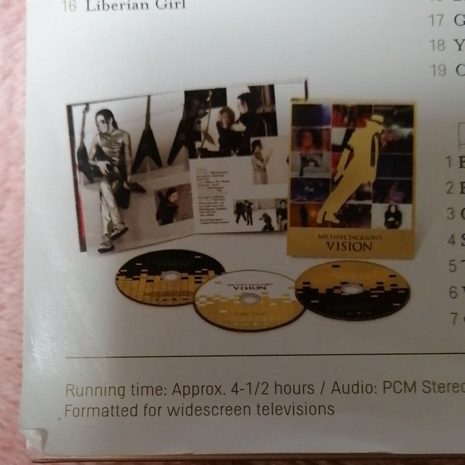 マイケル・ジャクソン　ビジョン　DVD