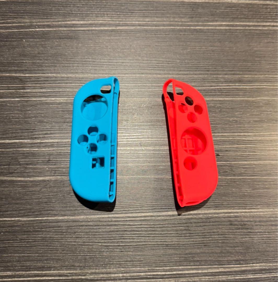 Nintendo Switch 本体 青/赤 ジョイコンカバー付き