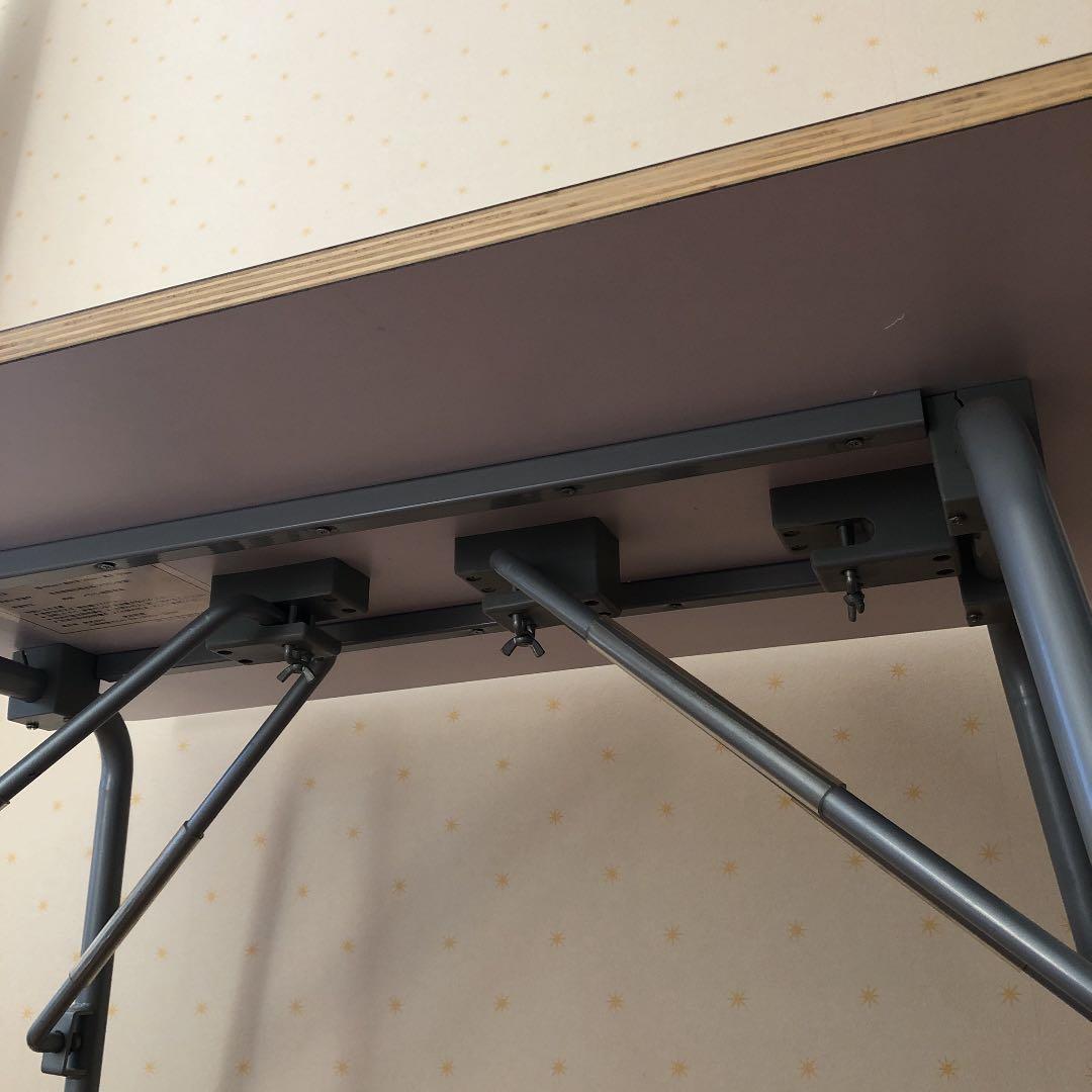 【廃盤レア】無印良品　机　メラミン天板　折りたたみ式