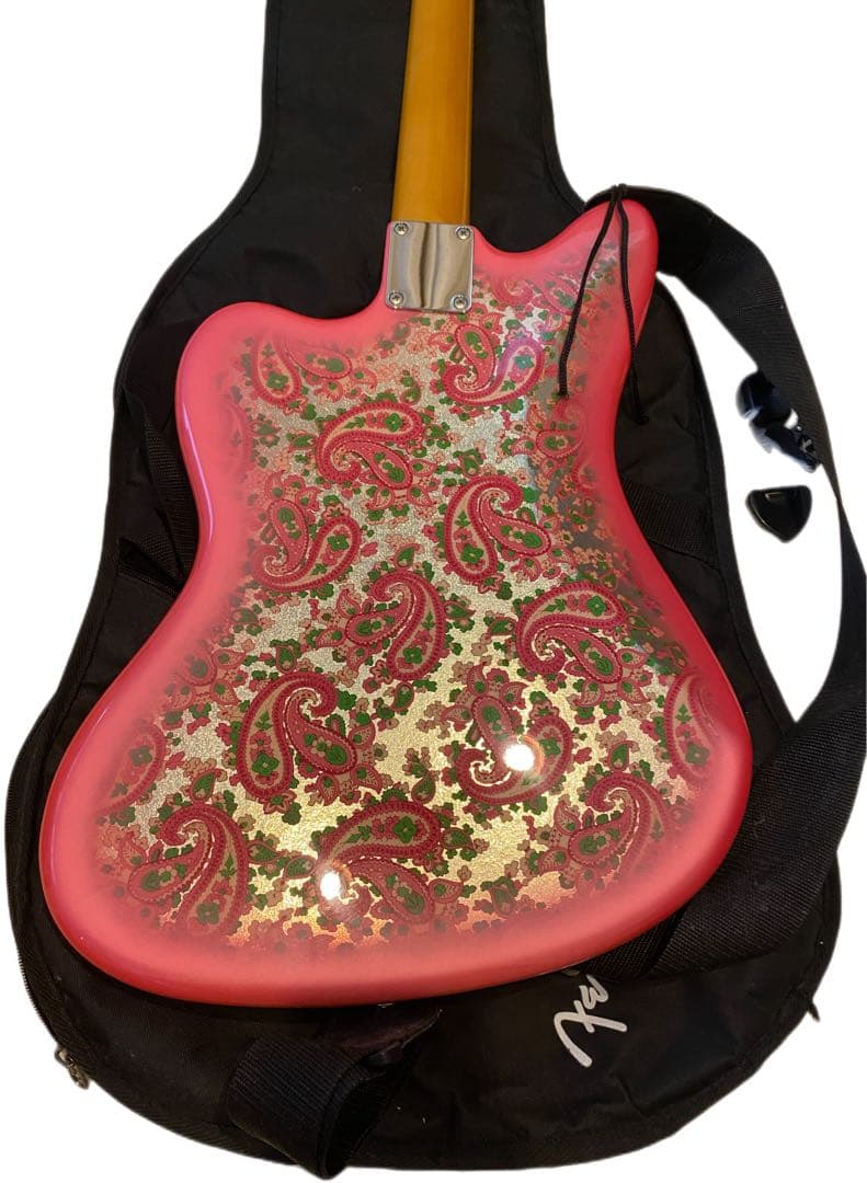 フェンダーJazzmaster 2018 Pink Paisley フィルム付き