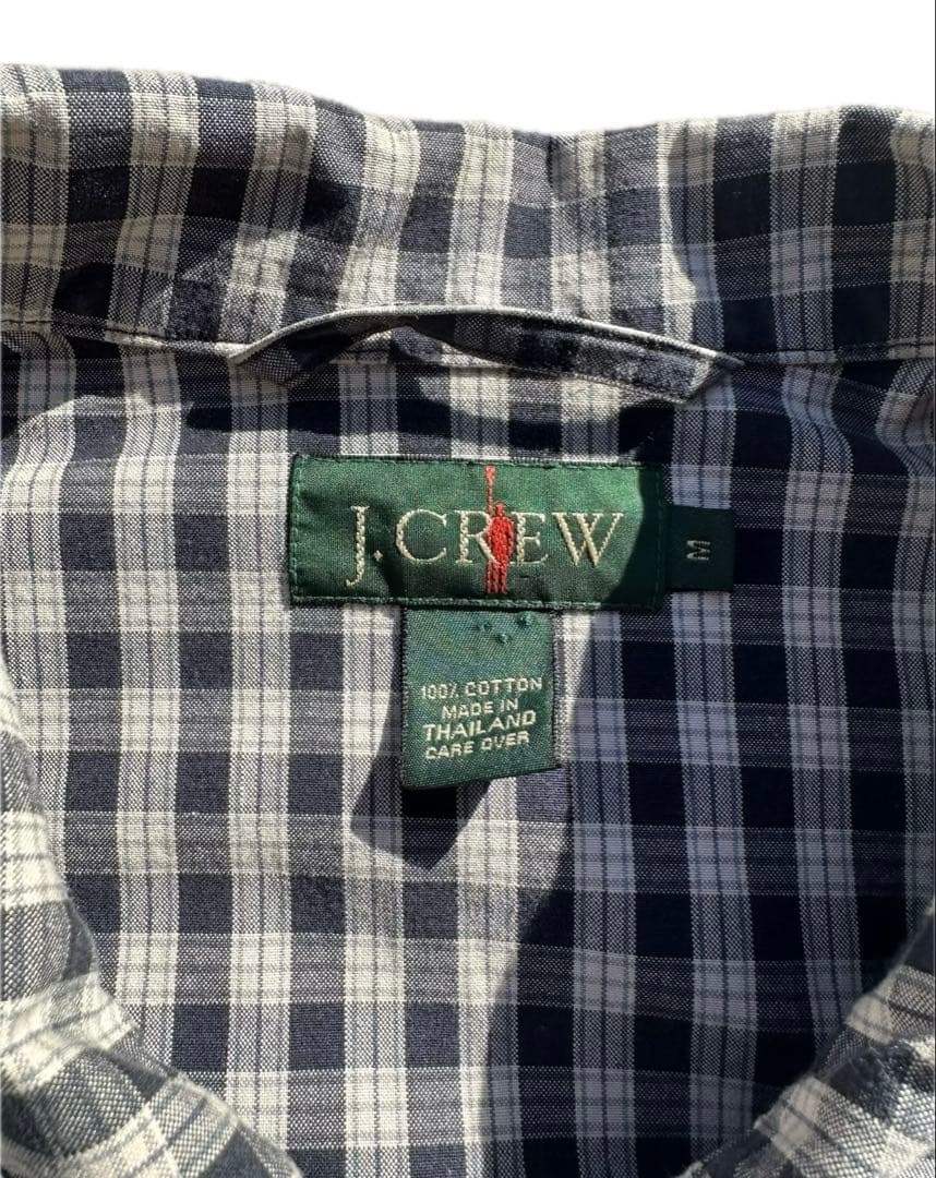 90s j crew スイングトップ　巨人タグ　キンガムチェック