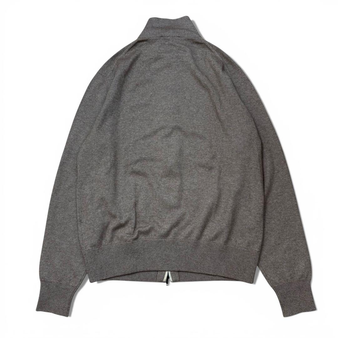 極美品 Loro Piana シルク カシミヤ ドライバーズニット サイズ48