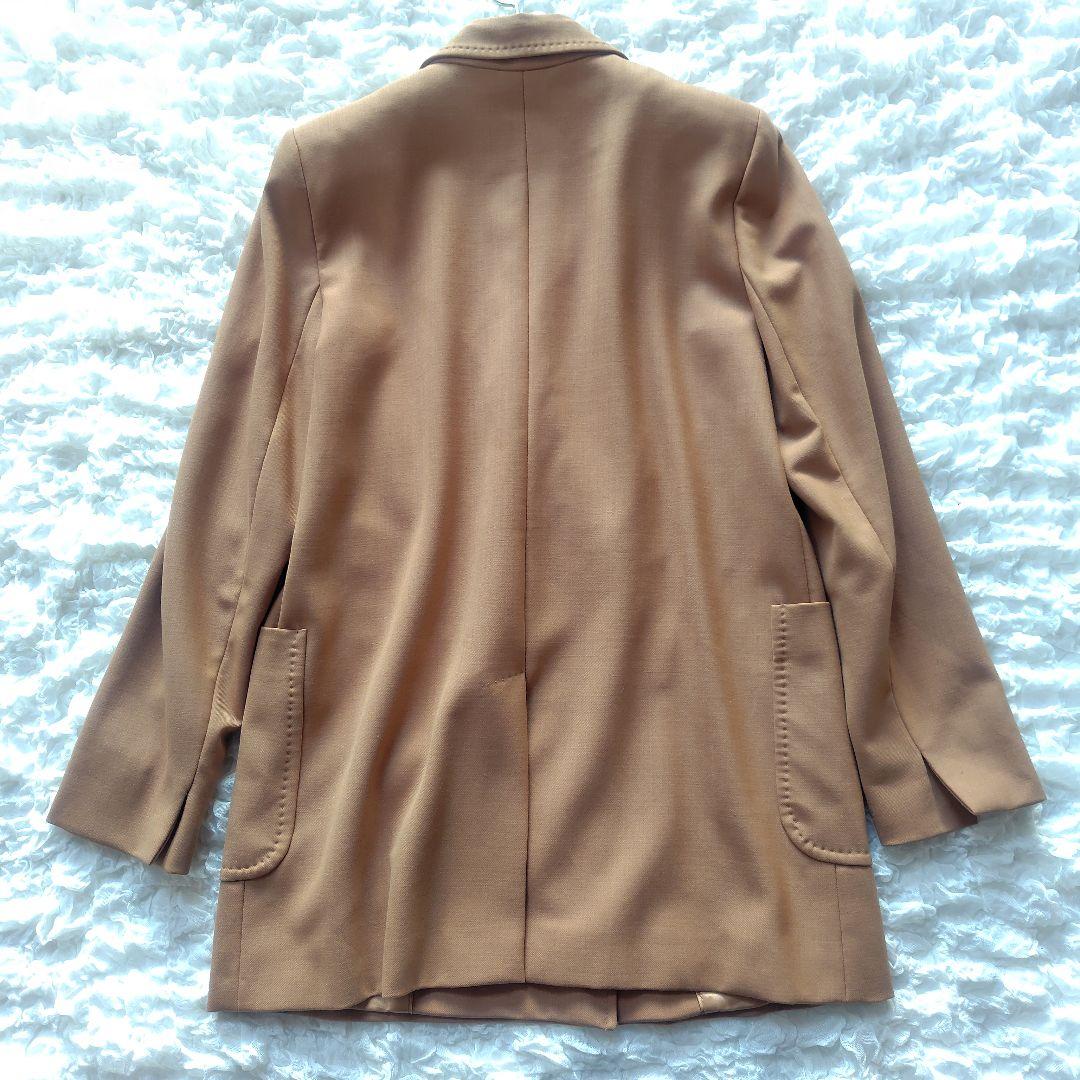 極美品　MaxMara　42　ダブルブレスト　ジャケット　ベージュ　近年モデル