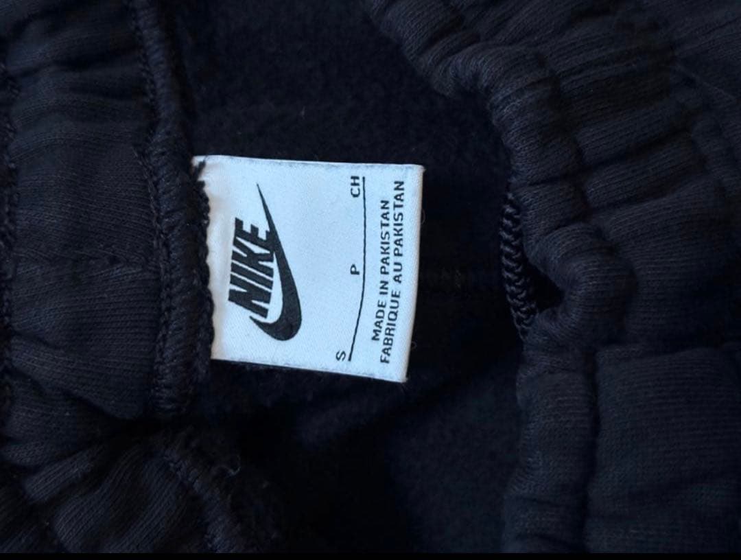 stussy nike スウェットパンツ　ブラック 黒
