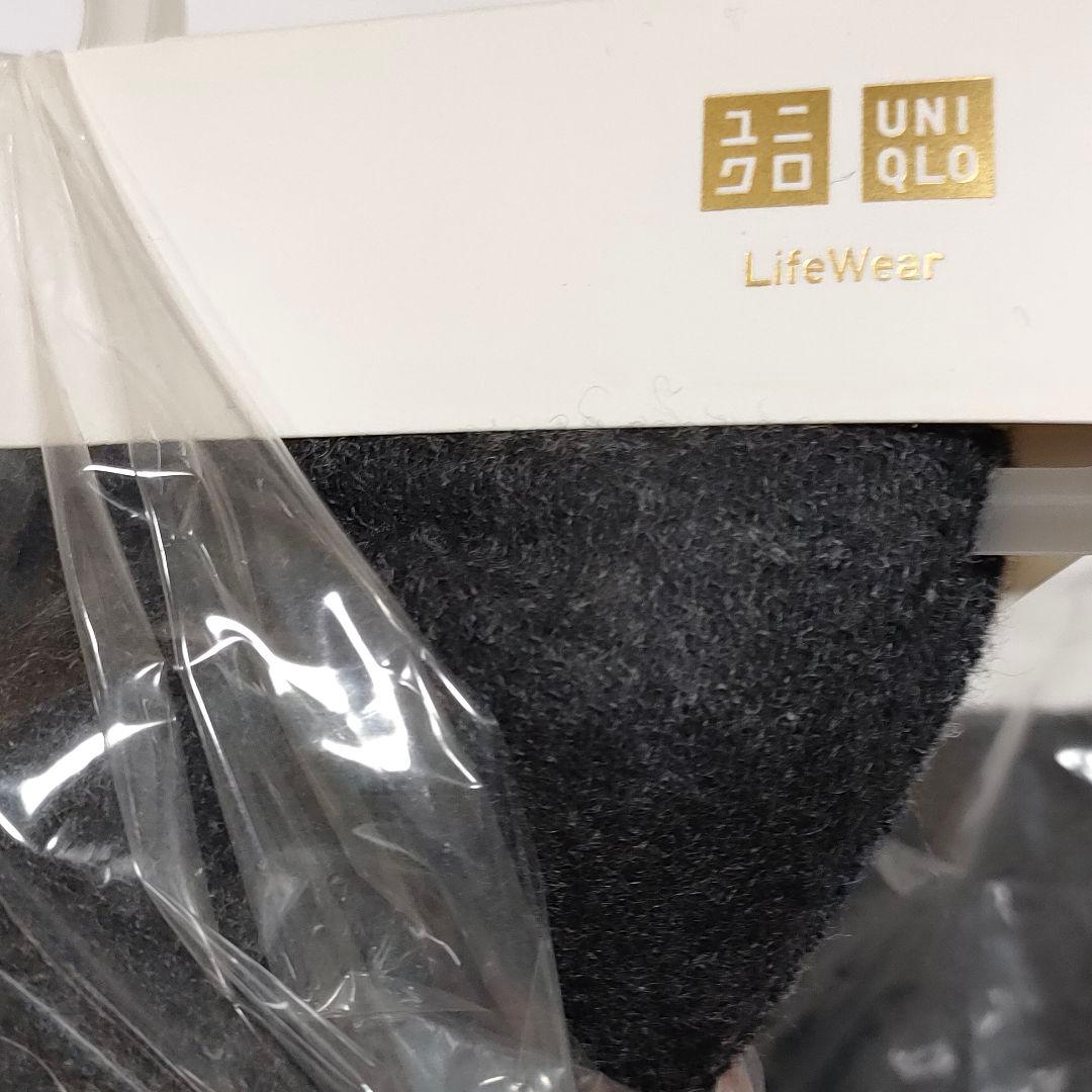 未使用 ユニクロ カシミヤビッグストール 2枚セット 無地グレー2種類