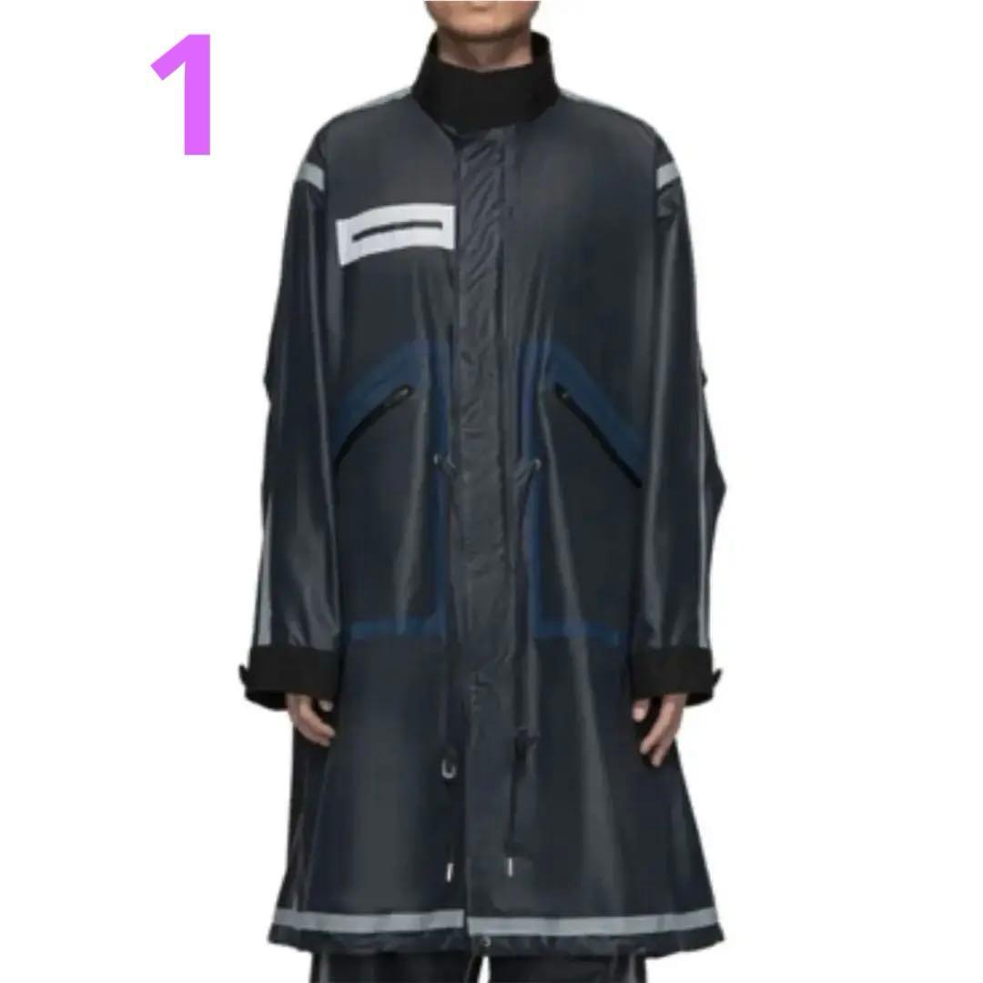 sacai x CLOT Reversible Coat BLACK サイズ 1